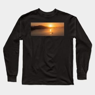 The Lone Sailor at Dawn Long Sleeve T-Shirt